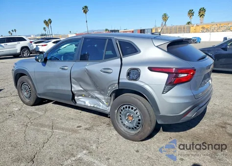 2025 Chevrolet Trax Ls из США, поврежденный, VIN KL77LFEP3SC165358